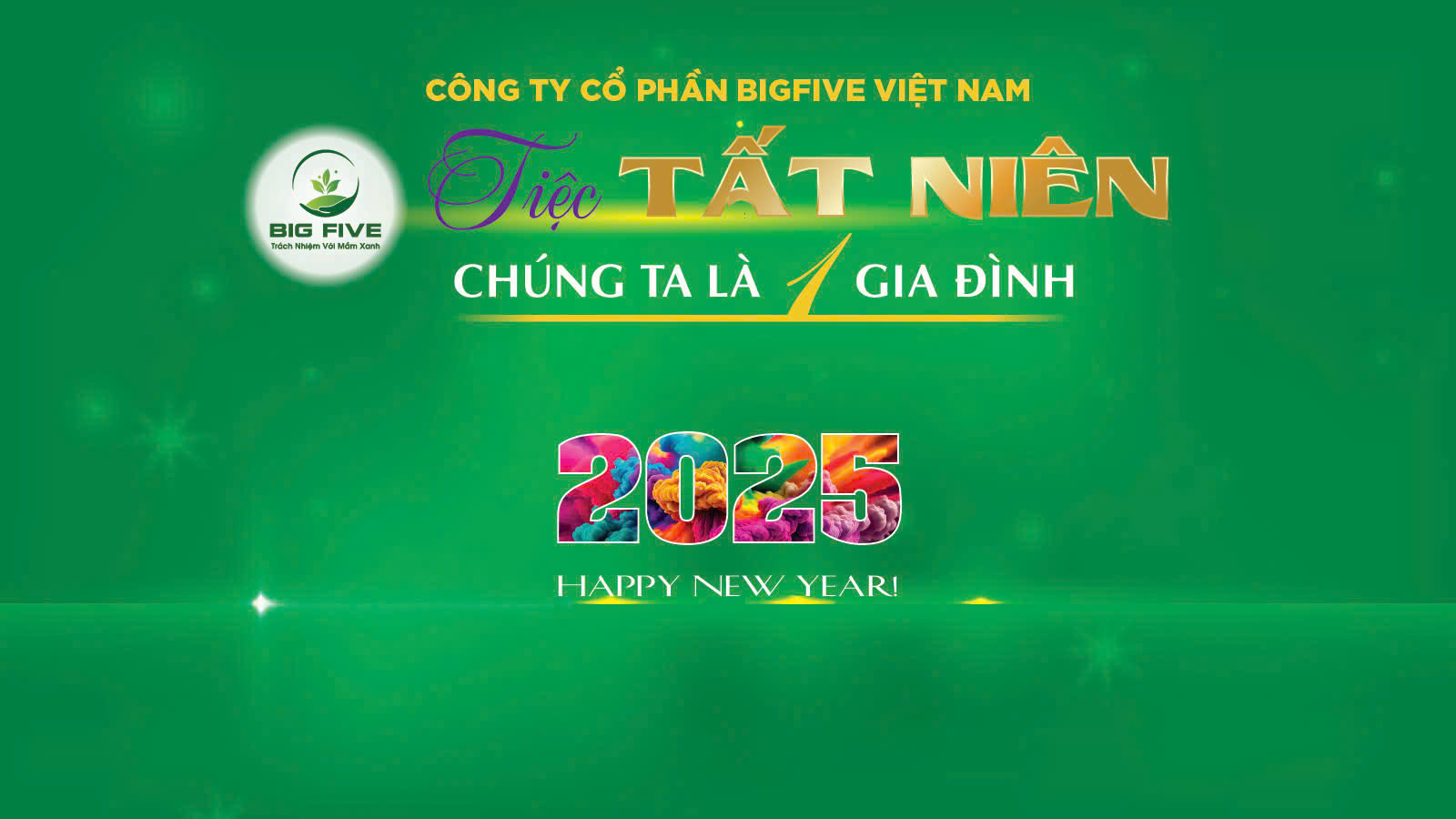 LỄ TẤT NIÊN BIGFIVE 2025 – MỘT NĂM ĐẦY Ý NGHĨA TẠI MIỀN NAM